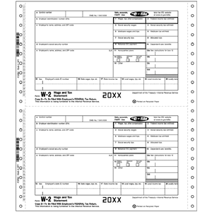 Continuous W-2 Tax Forms - Magnetic Media