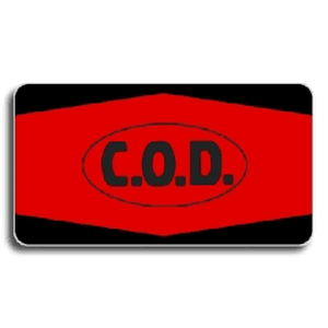 COD Shipping Labels