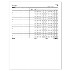 Laser 1095C ACA Continuation Sheet