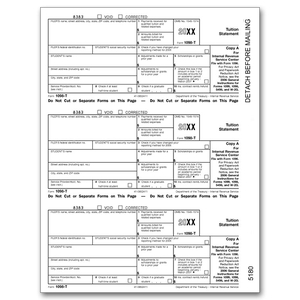 Laser 1098-T Tax Forms - Federal Copy A - Bulk