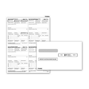 Laser W-2 Tax Forms - P Format, 4-Up