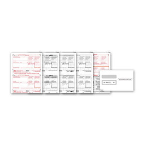 Laser W-2 Tax Forms & Envelopes