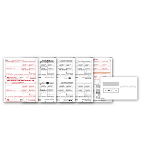 Laser W-2 Tax Forms & Envelopes