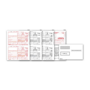 Laser 1099-MISC Tax Forms + Envelopes