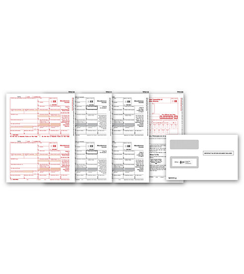 Laser 1099 Tax Forms & Envelopes