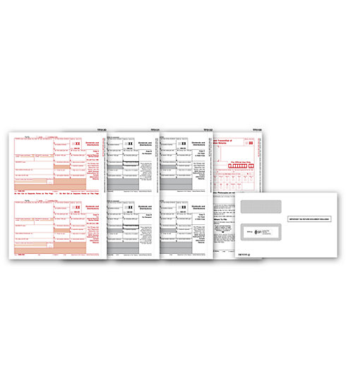 Laser 1099-DIV Tax Forms & Envelopes