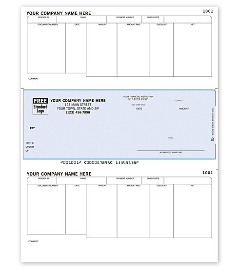 Microsoft® Accounts Payable Checks