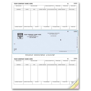 OCR Laser Payroll Checks