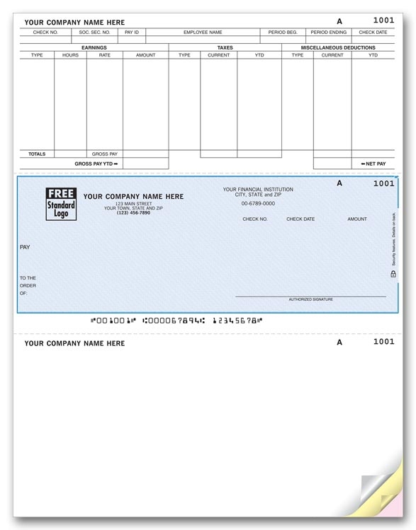 Laser Payroll Checks