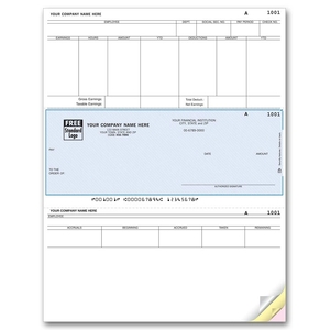 Personalized Laser Payroll Checks