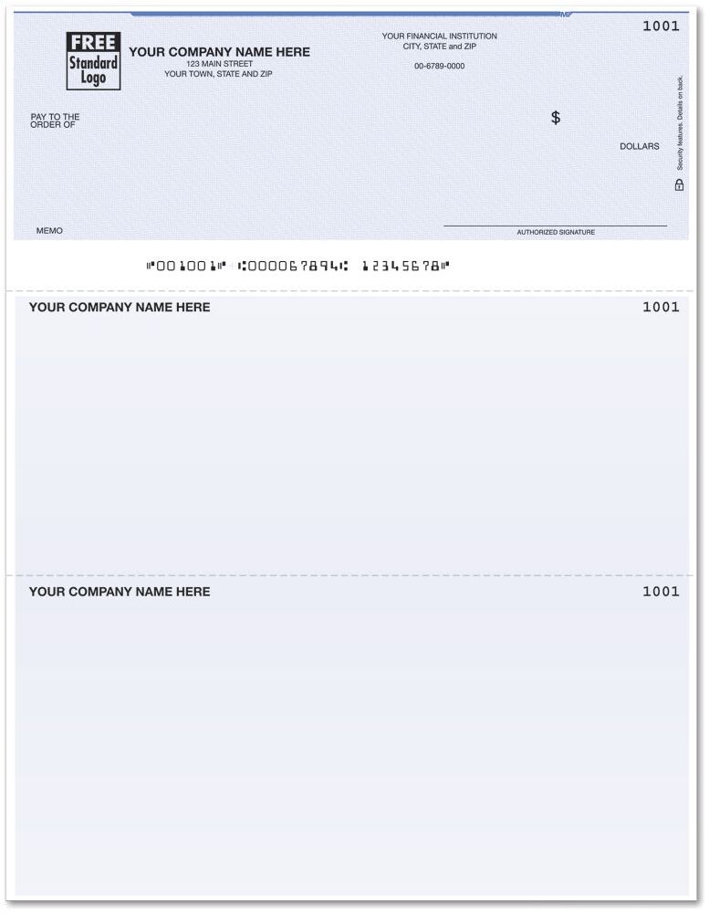 Microsoft® Money / Quicken® / QuickBooks® Checks