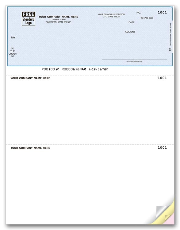 Laser Personalized Checks