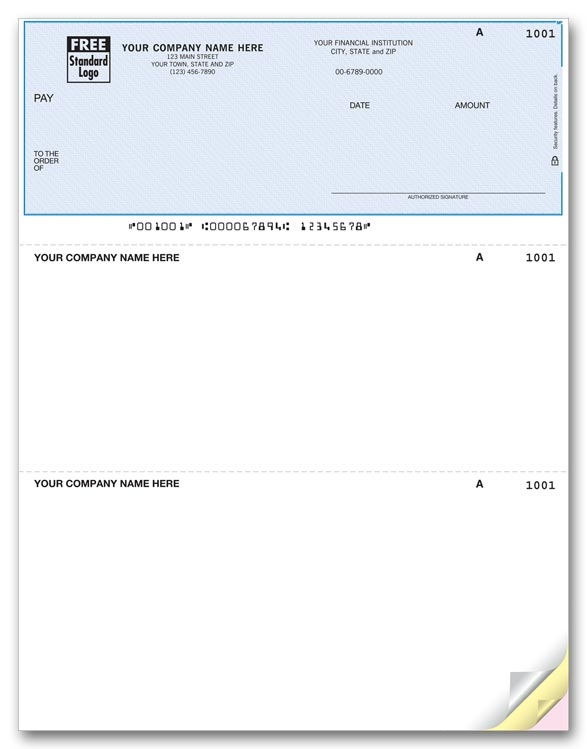 Laser Personalized Checks