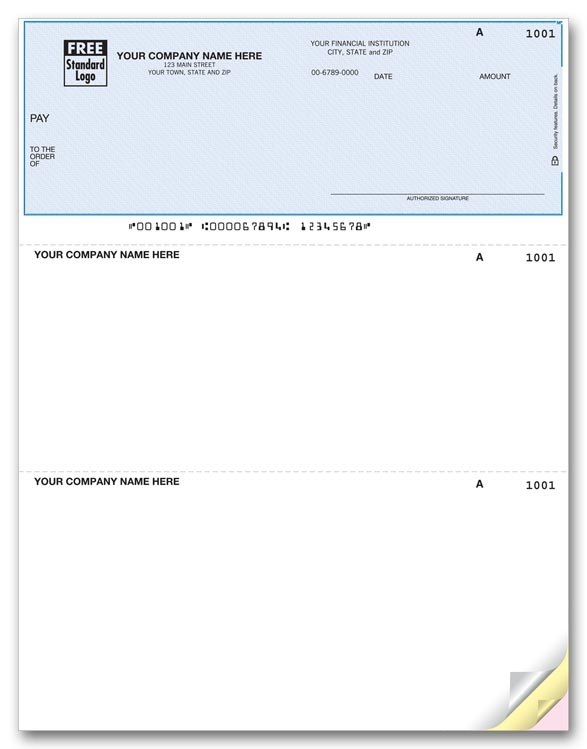 Laser Personalized Checks