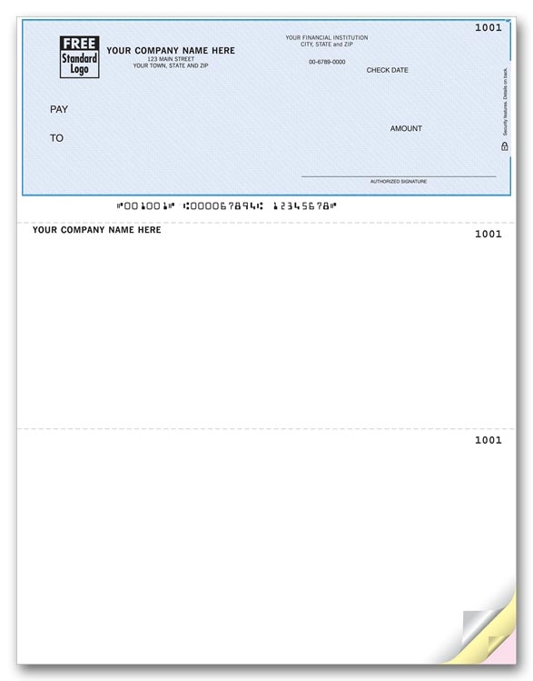 Laser Deltek® Checks