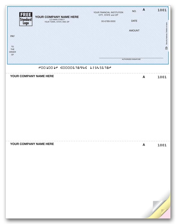 Laser Personalized Checks