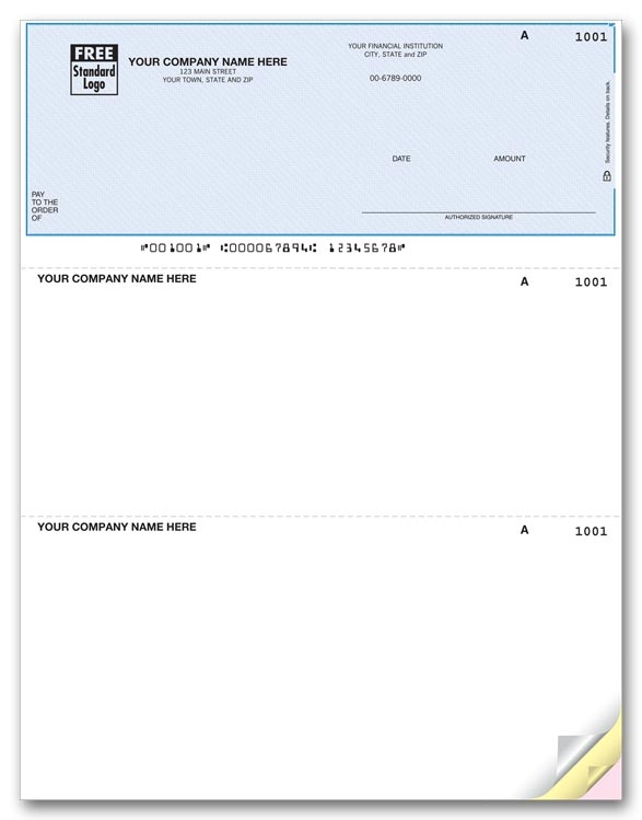 Laser Personalized Accpac Checks