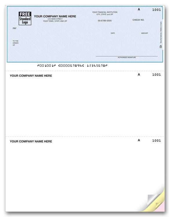 Laser Personalized Checks