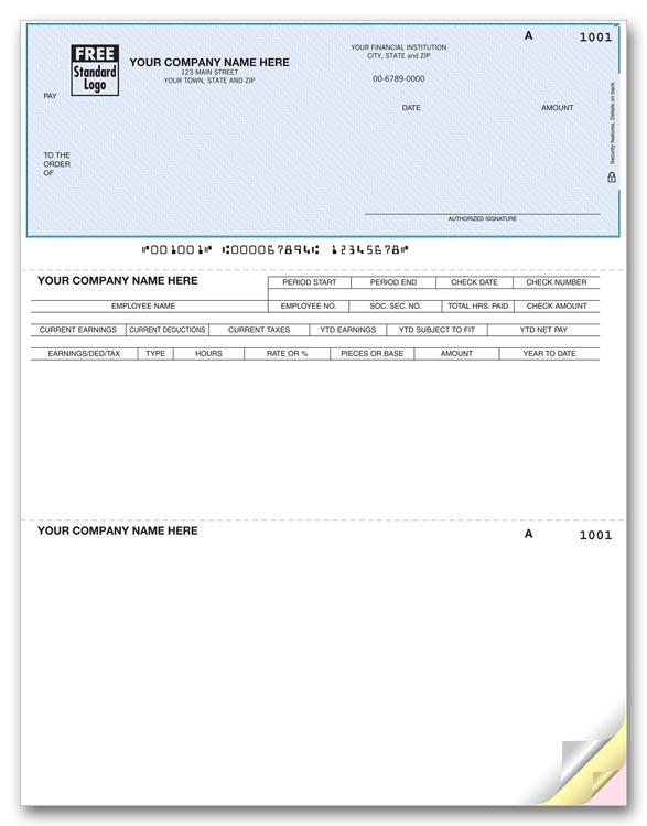 Laser Payroll Checks