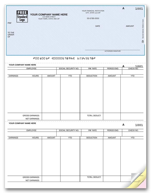 Laser Payroll Checks