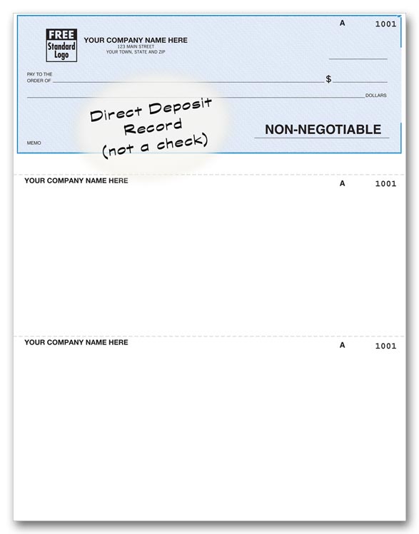 Quickbooks® Deposit Advice Forms