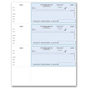 Business Checks - Wallet Size