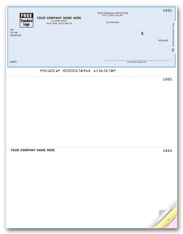 Personalized NetSuite® Checks