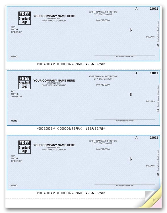 3-Per-Page NetSuite® Checks