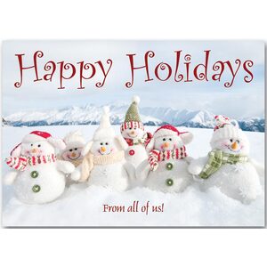 Snowgang Holiday Cards 