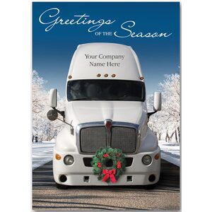 Trucking Holiday Cards