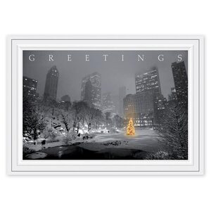 HP14306, City Park Glow Christmas Cards