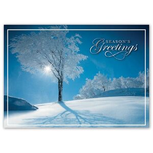 HP15303, Sky Blue Holiday Cards