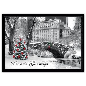 HP15308, City Snow Day Holiday Cards