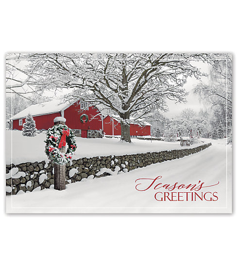 Holiday Card- Rustic Ranch