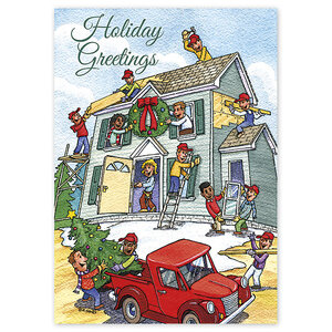 Holiday Contractor Cards- Cheerful Contractors