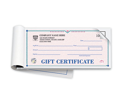 High Security Gift Certificate Books- St Croix