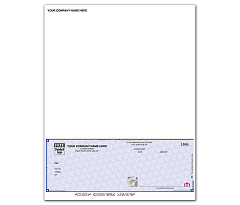 High Security Laser Btm A/P Check