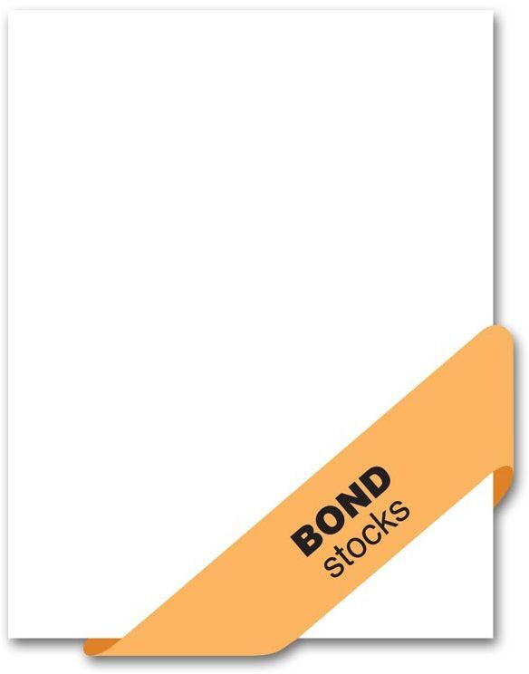 Business Bond 24# Textured Letterhead, Blank Sheet