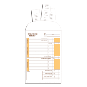 Specialty business envelope such as for cash or payroll