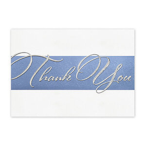 Custom printed corporate thank you greeting cards