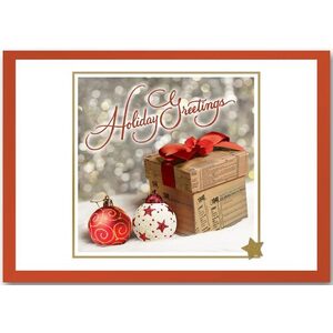 Custom printed holiday greeting cards for many professions