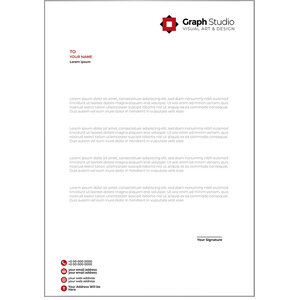 Custom printed business letterheads to order online