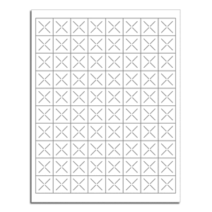 Custom printed pricing labels for your office printer