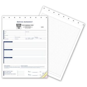 Customized agreements to order online