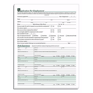 Business forms for the HR department