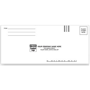 Custom printed return business envelopes