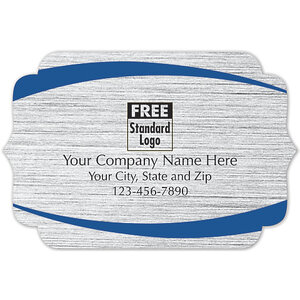 Custom printed weatherproof labels for service businesses