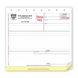 Custom printed office memos for small businesses