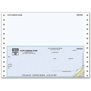 Continuous Accounts Payable Checks, Topstub