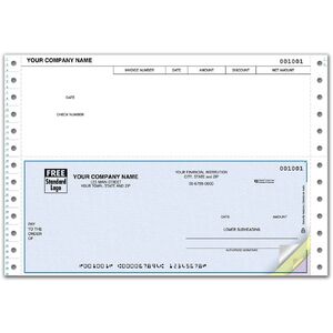 Continuous Account Payable Business Checks